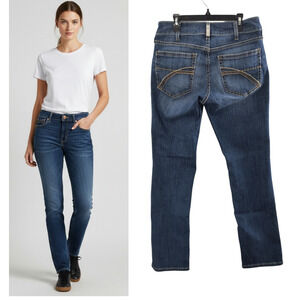 Arait Real Jeans Women's Size 30R Medium Wash Mid Rise Straight Denim 5 Pocket